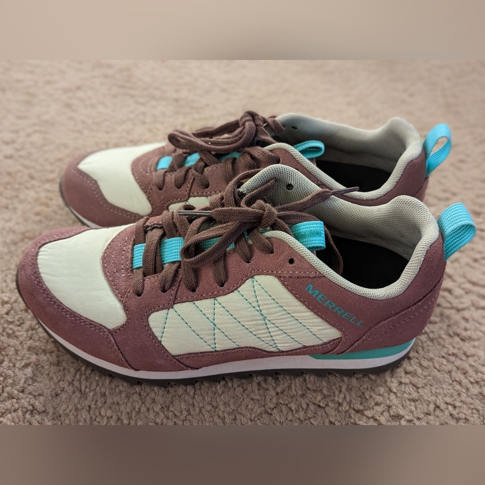 Merrell Women's Alpine Sneaker, BURLWOOD Size 6.5